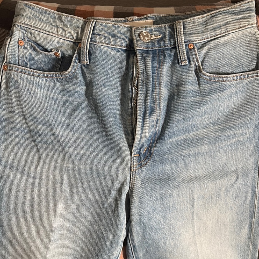 MOTHER DENIM / I’m With The Band / The Rambler Zip Ankle Fray